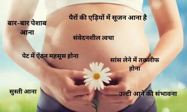 गर्भावस्था के 24 वें सप्ताह के लक्षण - Symptoms Of 24th Week Pregnancy In Hindi ?